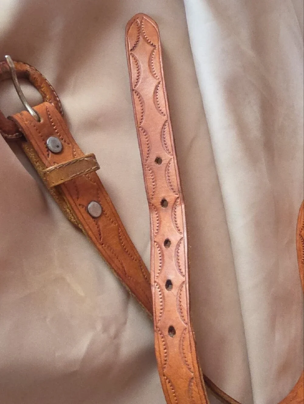 Classic Men's Brown Leather Belt